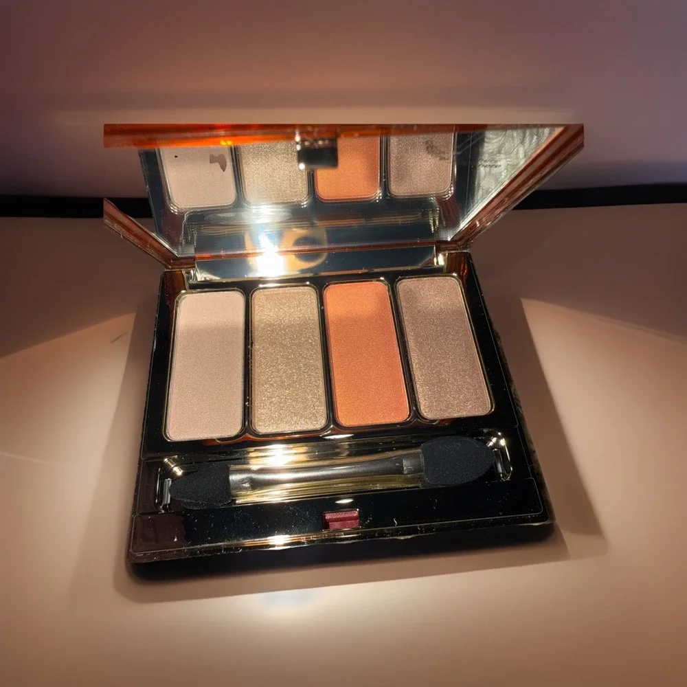 Clarins 4 Colour Eyeshadow Palette Tropical Splendor Limited Edition - Size 6.8g